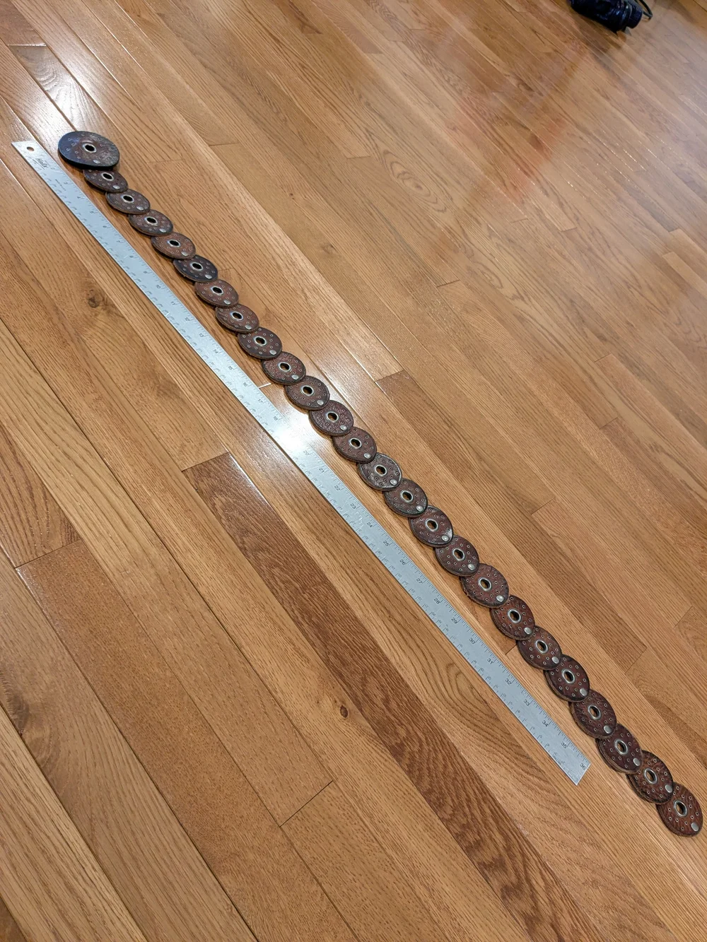 Leather Boho Concho Belt